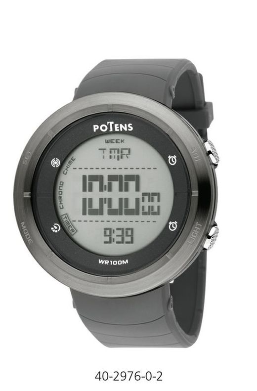 Zegarek męski Potens 40-2976-0-2 Sport Grey