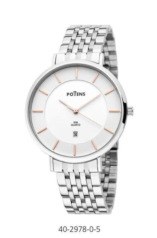 Montre Homme Potens 40-2978-0-5 Acier