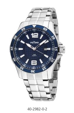 Reloj Potens Hombre 40-2982-0-2 Acero