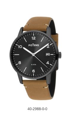 Reloj Potens Hombre 40-2988-0-0 Piel Marrón