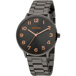 Reloj Potens Hombre 40-2998-0-2 Acero Negro