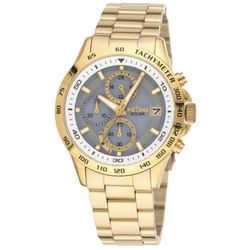 Reloj Potens Hombre 40-3039-0-1 Acero Dorado Cronógrafo Analógico