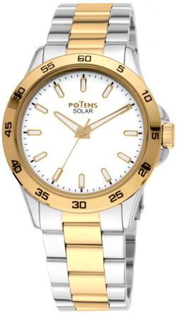 Reloj Potens Hombre 40-3042-0-1 Acero Bicolor Dorado Analógico