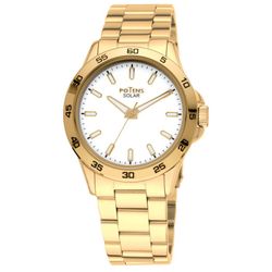 Reloj Potens Hombre 40-3043-0-1 Acero Dorado Analógico