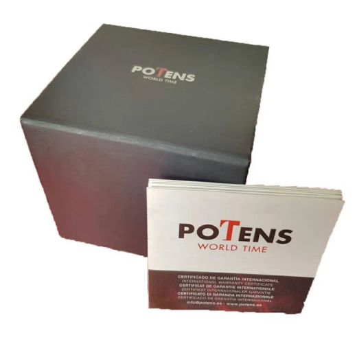 Reloj Potens Hombre 40-3051-0-3 Cronógrafo Acero Analógico