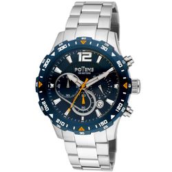 Reloj Potens Hombre 40-3051-0-4 Cronógrafo Acero Analógico