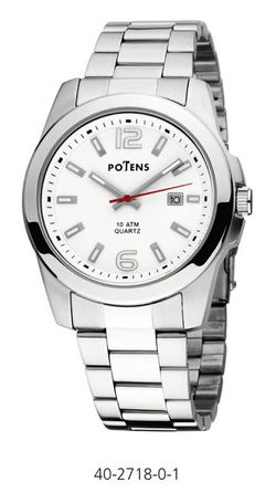 Reloj Potens Hombre Acero 40-2718-0-1