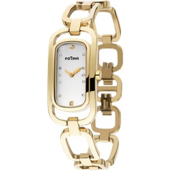 Reloj Potens Mujer 40-2825-0-1 Acero Dorado Analógico