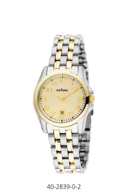 Reloj Potens Mujer 40-2839-0-2 Acero Bicolor