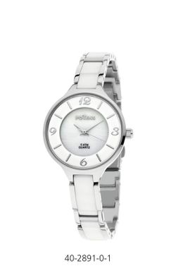 Reloj Potens Mujer 40-2891-0-1 Ceramica Blanca