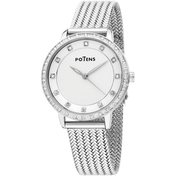 Reloj Potens Mujer 40-2943-0-1 Acero Analógico