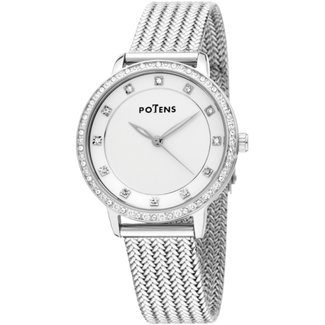 Reloj Potens Mujer 40-2943-0-1 Acero Analógico