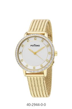 Reloj Potens Mujer 40-2944-0-0 Esterilla Dorado