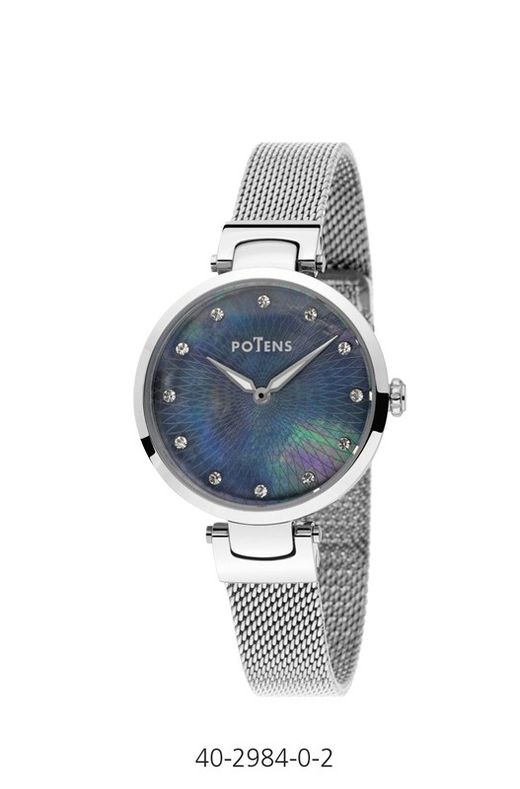 Potens Ladies Watch 40-2984-0-2 Tapete de aço