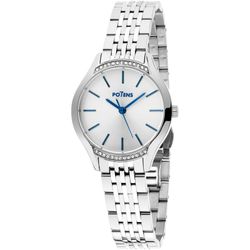 Reloj Potens Mujer 40-3025-0-2 Acero Circonitas