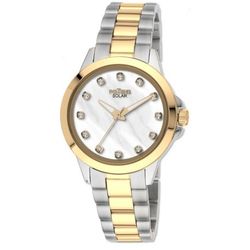 Reloj Potens Mujer 40-3046-0-1 Acero Bicolor Dorado Solar