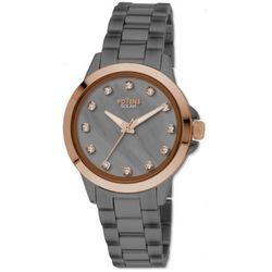 Reloj Potens Mujer 40-3048-0-1 Acero Gris Solar
