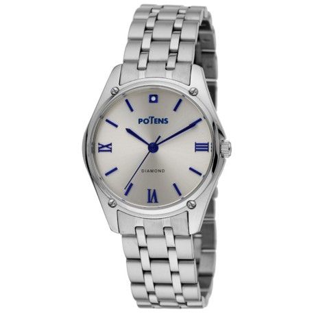 Reloj Potens Mujer 40-3052-0-2 Acero Analógico