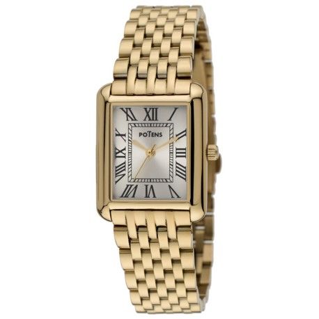 Reloj Potens Mujer 40-3057-0-1 Acero Dorado Analógico