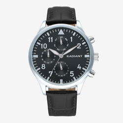 Reloj Radiant Hombre RA612706 Piel Negro Caiman