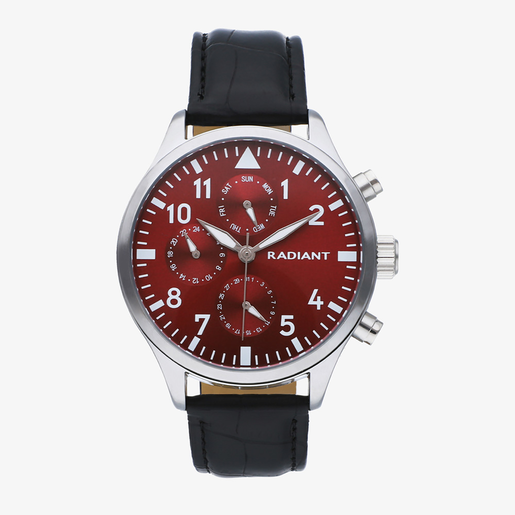 Reloj Radiant Hombre RA612710 Piel Negro Caiman