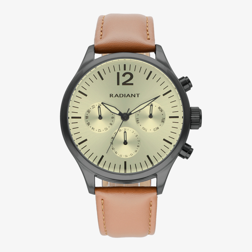 Reloj Radiant Hombre RA641704 Piel Marrón Team