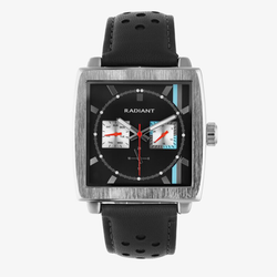 Reloj Radiant Hombre RA679704 Steve Piel Negra Acero Analógico