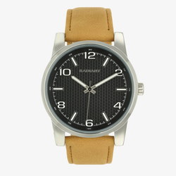 Reloj Radiant Hombre RA681202 Johnny Piel Marrón Acero Analógico