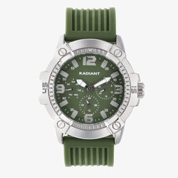 Reloj Radiant Hombre RA682703 Eminem Verde Acero Analógico