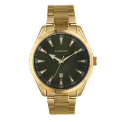Reloj Radiant Hombre RA695205 Acero Dorado Analógico