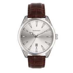 Reloj Radiant Hombre RA695206 Piel Marrón Acero Analógico