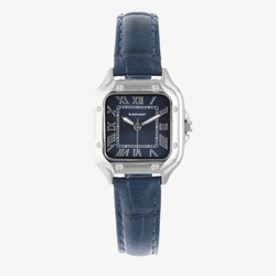 Reloj Radiant Mujer RA661208 Chris Her Piel Azul Acero Dorado Analógico