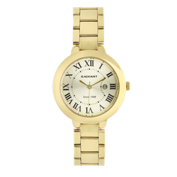 Reloj Radiant Mujer RA684203 Acero Dorado Analógico