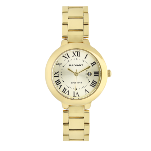 Reloj Radiant Mujer RA684203 Acero Dorado Analógico