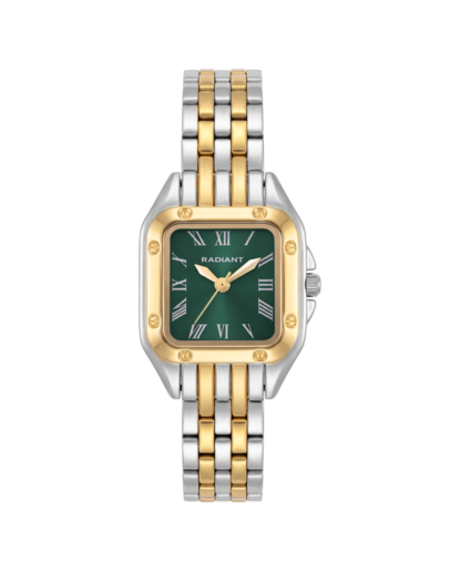 Reloj Radiant Mujer RA686205 Acero Bicolor Dorado Analógico
