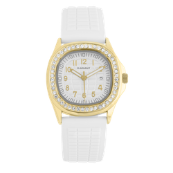 Reloj Radiant Mujer RA690203 Sport Blanco Dorado Acero Analógico