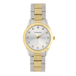 Reloj Radiant Mujer RA692202 Acero Bicolor Dorado Analógico