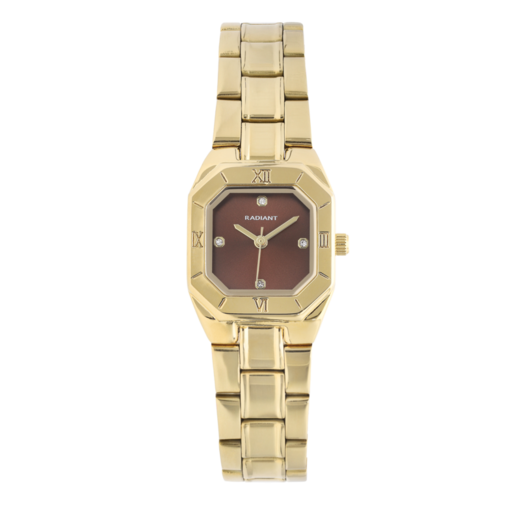 Reloj Radiant Mujer RA698202 Acero Dorado Analógico