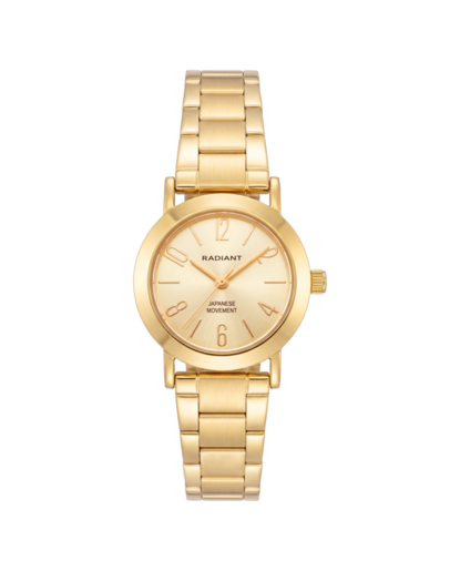 Reloj Radiant Mujer RA710206 Acero Dorado Analógico