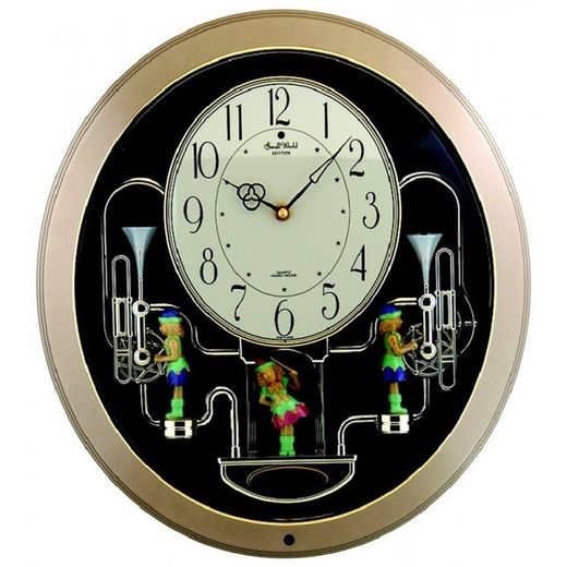 Rhythm Wall Clock 4MH711-R18 Magic Motion Antique
