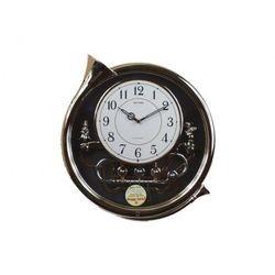 Relógio de Parede Rhythm 4MH725UR18 Trompete com Movimento Mágico