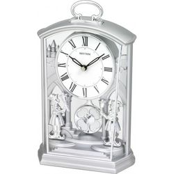 Reloj Rhythm De Sobremesa 4RP796WR19 Decorativos Plateado