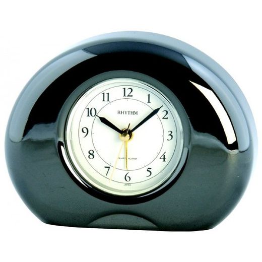 Sveglia Rhythm 4RE984-R53 Beep Nero Lucido