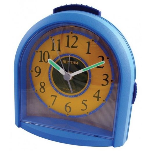 Rhythm Alarm Clock 4SE421WR04 Beep Blue