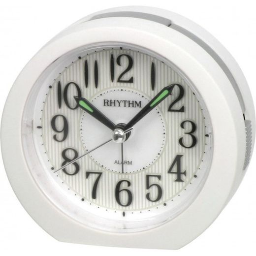 Rellotge Rhythm Despertador CRE839NR03 Beep Blanc