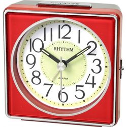 Reloj Rhythm Despertador CRE884NR01 Beep Rojo