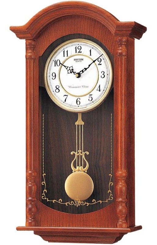 Horloge murale Rhythm Wood CMJ301ER06