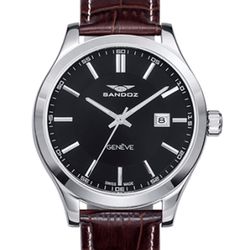 Reloj Sandoz Hombre 81377-57 Piel Marrón