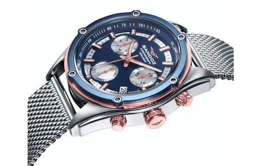 Sandoz 81511-37 – Orologio Svizzero Da Uomo Con Cinturino Incluso In Regalo, Eleganza Classica - 5