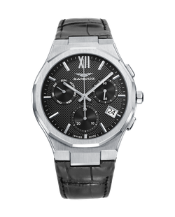 Reloj Sandoz Hombre 83015-53 Piel Negra Cronógrafo Analógico